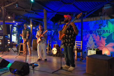 Live Salsa Band in La Palma Central in Tulum